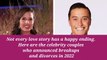 Celebrity breakups of 2022: 'Bachelorette' couples call it quit