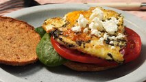 How to Make Egg Sandwiches with Rosemary, Tomato & Feta