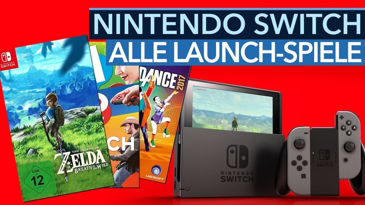 Nintendo Switch: Alle Launch-Spiele - Video: Diese Spiele gibt's im Laden & digitalem eShop