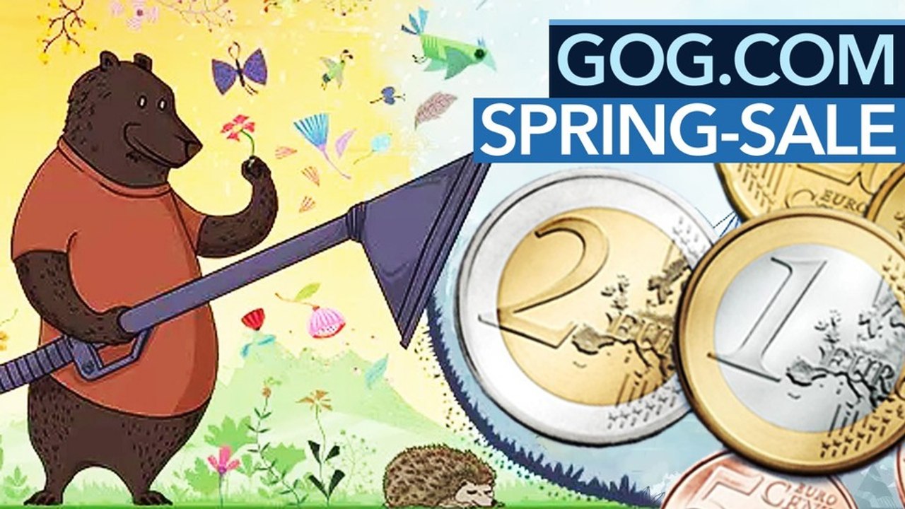 30 Euro für den Spring Sale bei GOG - Empfehlungs-Video: Spiele zum Sparen