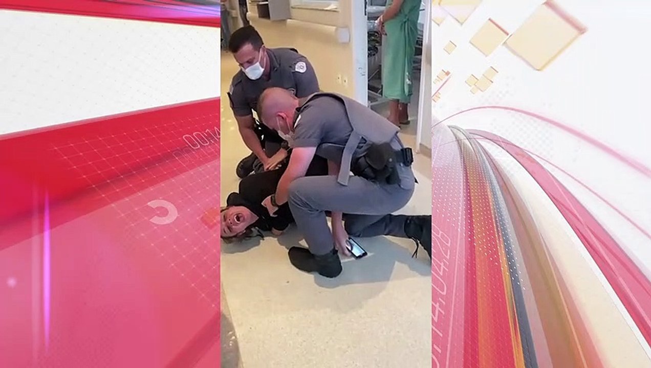 Mulher surta dentro de Santa Casa e desacata policiais militares; veja