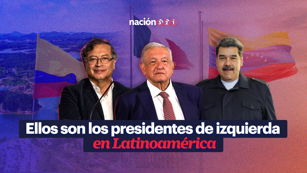 Ellos son los presidentes de izquierda en Latinoamérica
