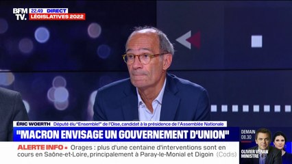 Éric Woerth: "Le projet du président de la République ne peut pas être totalement dénaturé"