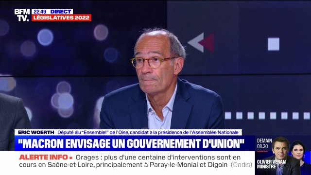 Éric Woerth: Le projet du président de la République ne peut pas être totalement dénaturé