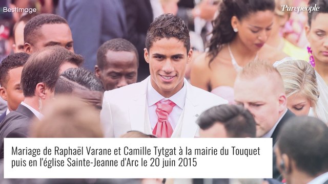 Raphaël Varane célèbre 7 ans de mariage avec la belle Camille Tytgat sur la plage du Touquet