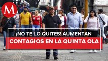 Ante quinta ola de covid, recomendable mantener medidas de protección: experto