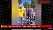 AhsenTV sunucusuna Eminönü Meydanı'nda saldırı