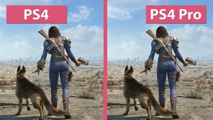 Fallout 4 - PS4 gegen PS4 Pro im Grafik-Vergleich