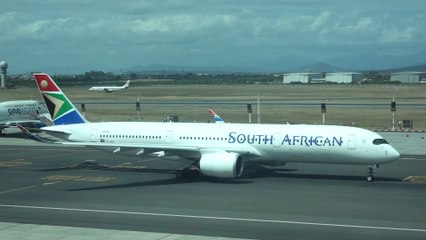 Download Video: South African Airways A350-900 Take Off & Landing At Cape Town International Airport