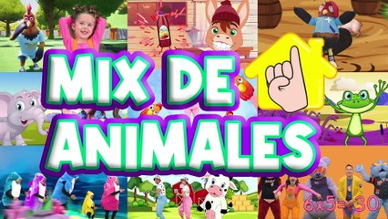 Los Meñiques De La Casa - Todas las canciones de Animales | Mix de canciones infantiles | La Vaca Lola, Sapito, Bartolito