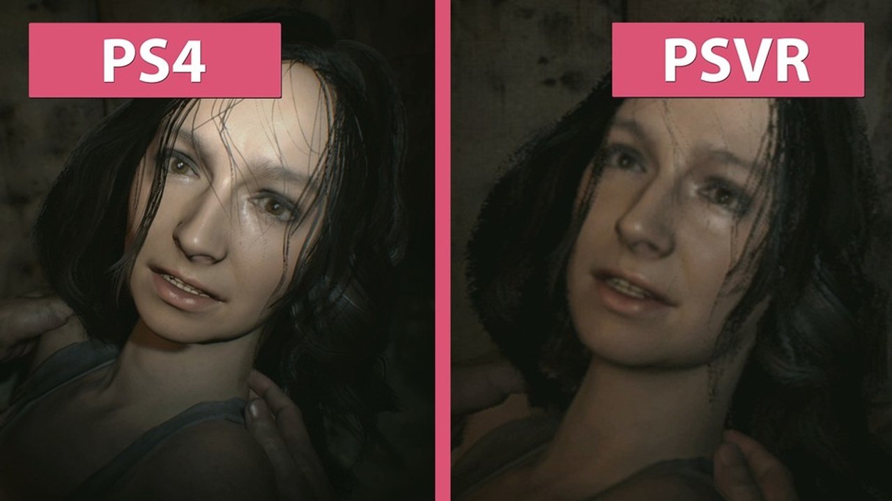 Resident Evil 7 - Experiment: PS4 gegen PSVR im Grafik-Vergleich