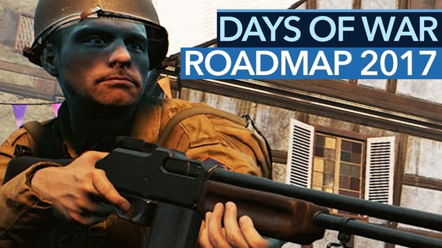 100-Spieler-Schlachten in Days of War? - Video: Roadmap-Ausblick zum Weltkriegs-Shooter