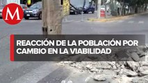 Retiro de árboles y de ciclovía en SLP provoca reacciones de pobladores