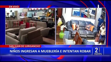 Menores son terror de los negocios: intentan robar en mueblería