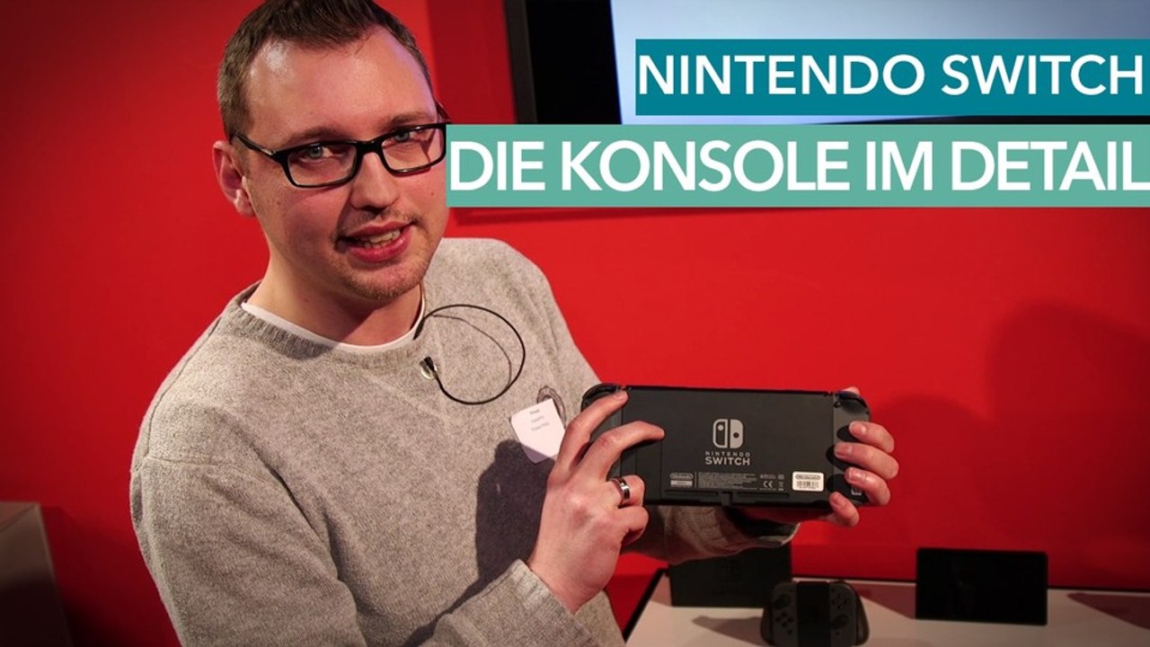 Nintendo Switch - Details zur Hardware im Hands-On-Video