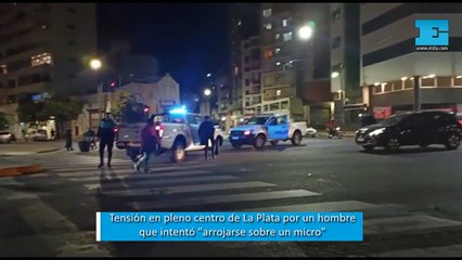 Drama y tensión en La Plata: un hombre en situación de calle habría intentado quitarse la vida