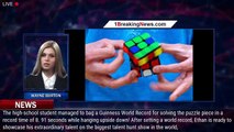 'America's Got Talent' on NBC: Who is Ethan Jan? Rubik's cube Guinness World Records holder da - 1br