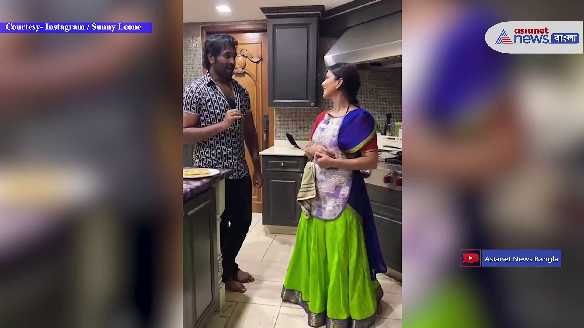 রান্নাঘরে বেবিডল সানি, নিজের হাতে বানালেন বিশেষ এক পদ