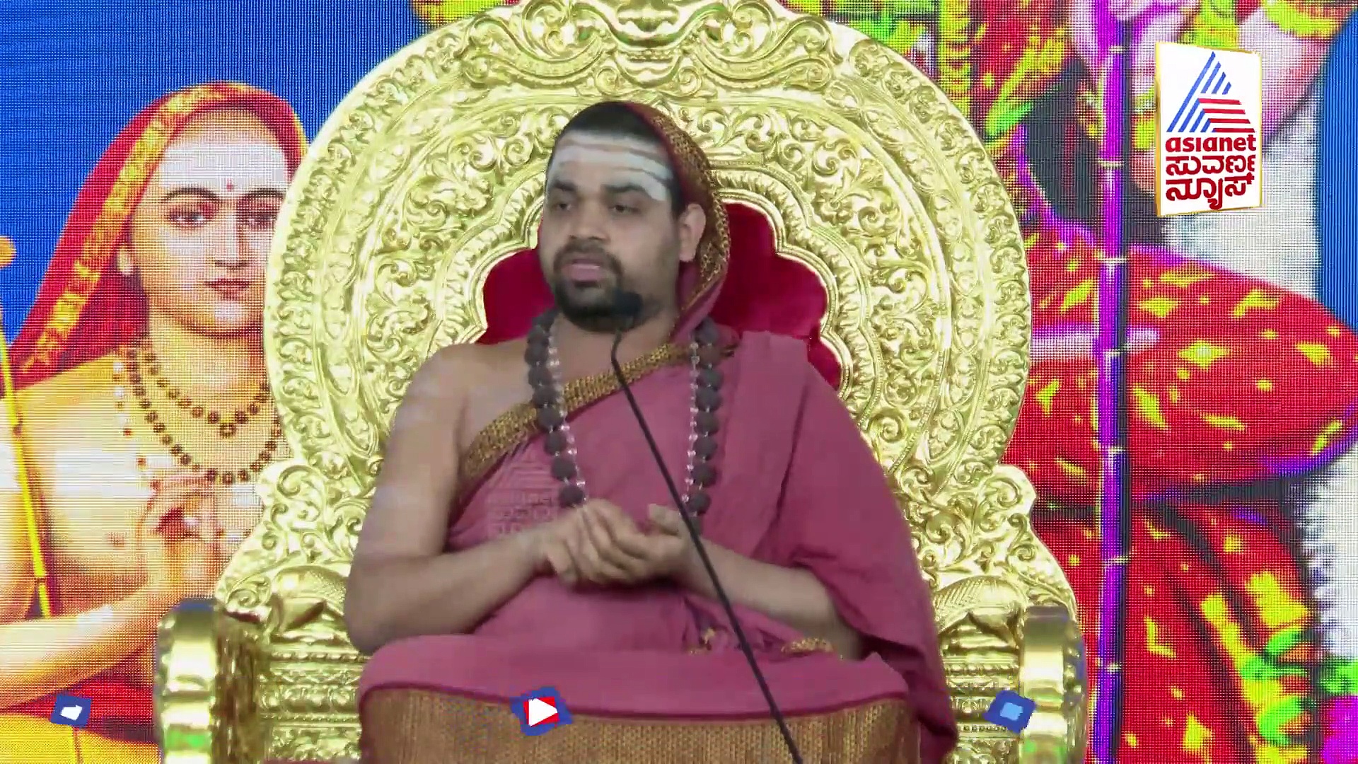 ಶೃಂಗೇರಿ ಶಾರದಾ ಮಠ ಪೀಠಾಧ್ಯಕ್ಷರ ಸನ್ನಿಧಿಯಲ್ಲಿ Soundarya Lahari Parayana 