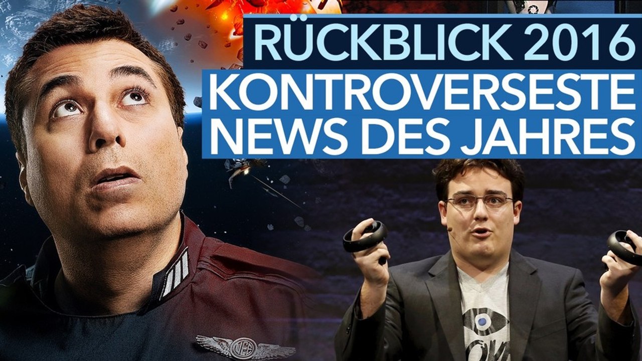 GameStar Jahresrückblick - Die kontroversesten News 2016