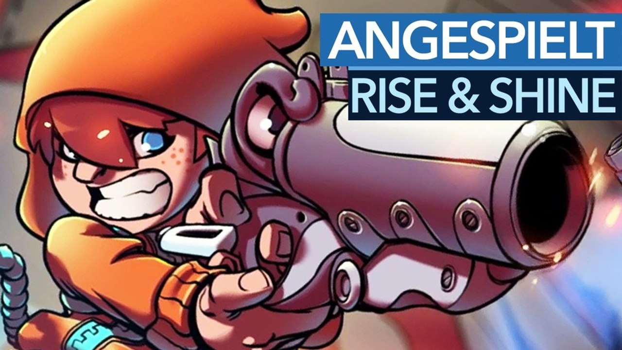 Rise & Shine - Gameplay-Check im Video: Brutal, schwer und richtig cool