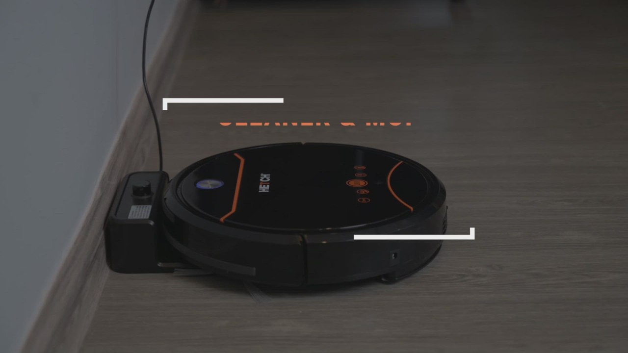 Hetch Robotic UV Vacuum Cleaner & Mop RVC1409HC video Dailymotion
