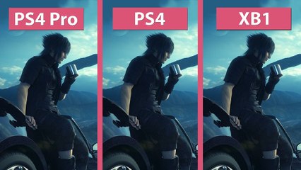 Final Fantasy 15 - Grafik-Vergleich: PS4 Pro in 4K gegen PS4 und Xbox One