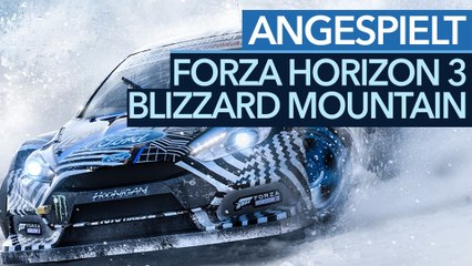 Forza Horizon 3 - Fazit-Video zum Winter-DLC Blizzard Mountain