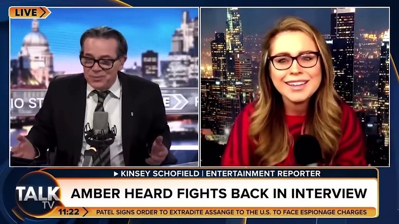 TV Host Laughs And Humiliates Amber Heard On Air After THIS!