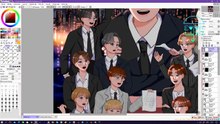 ‍⚖️'Debate Night' SEVENTEEN(Speedpaint)