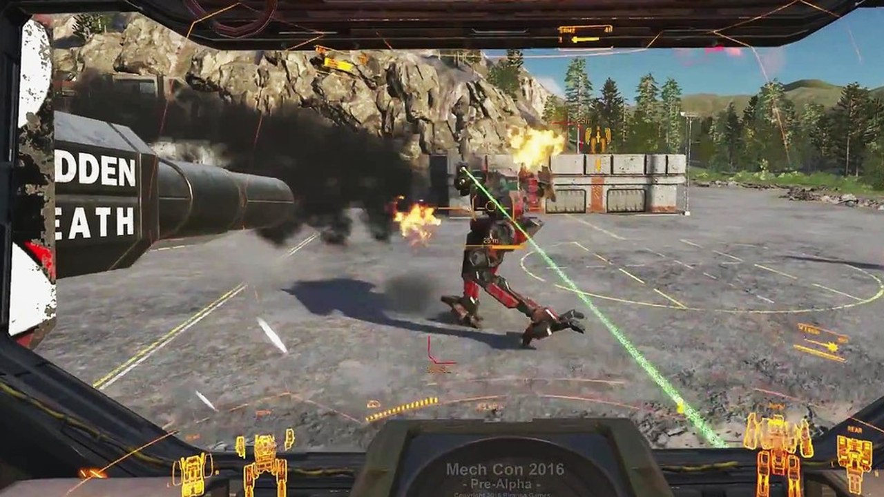 MechWarrior 5: Mercenaries - Rückkehr der Mechs: 7 Minuten Pre-Alpha-Gameplay in Unreal 4