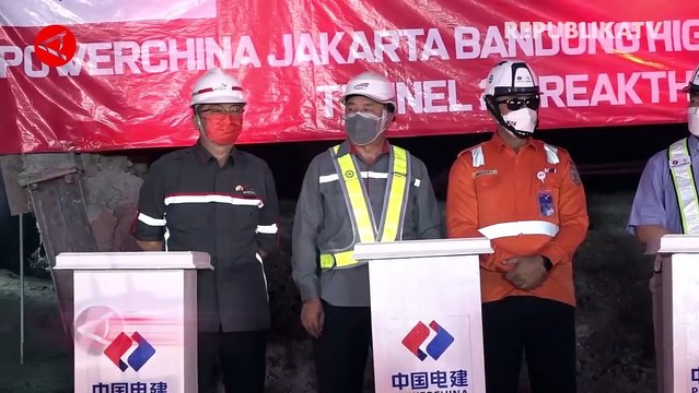 Terowongan Tuntas, Kereta Cepat Jakarta-Bandung Uji Coba November