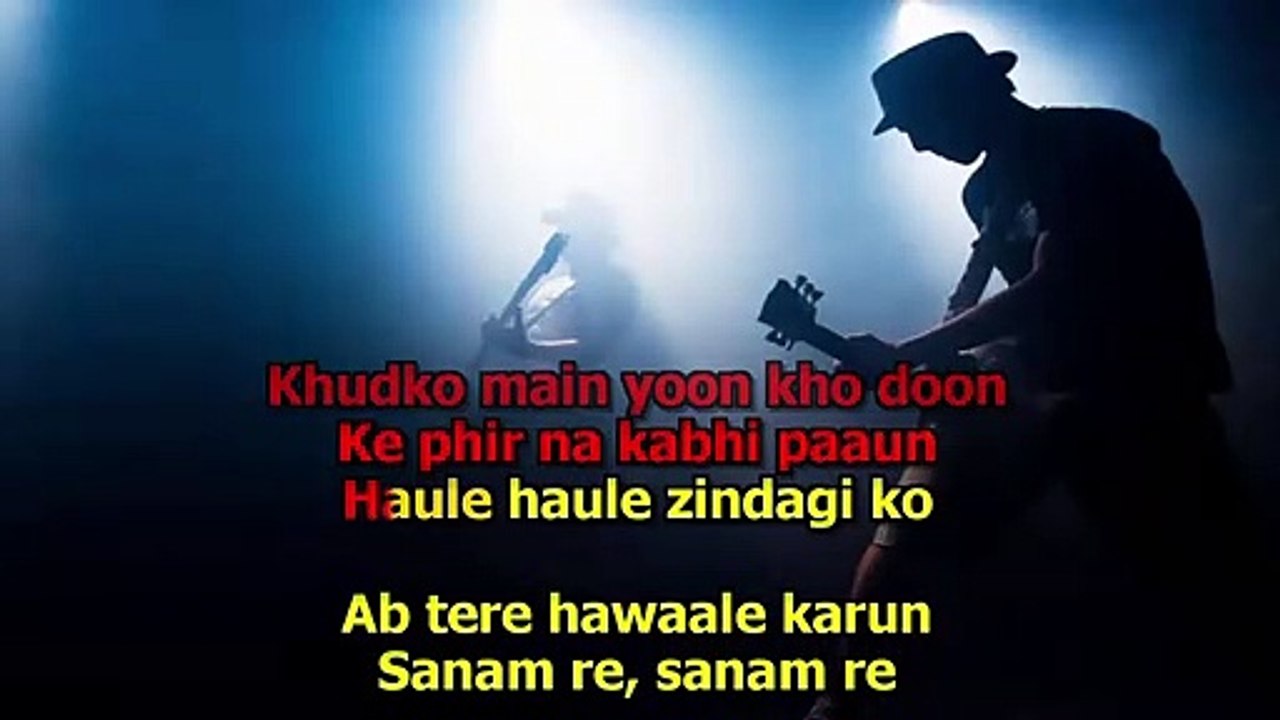 Sanam Re Song's- Full Animated Lyrical Karaoke Video   BORSOF TV Lyrical Video Songs