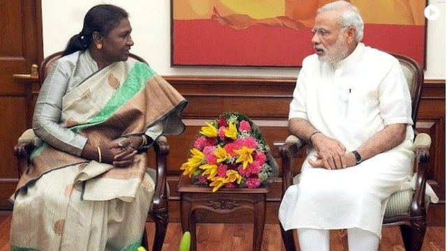 Droupadi Murmu sweeps temple floor, offers prayers after being chosen as NDA’s Presidential candidate