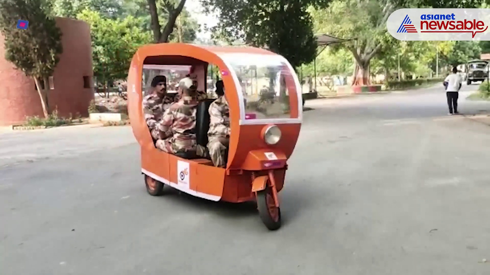 ITBP Motor Transport trainees develop E-auto from scrap 