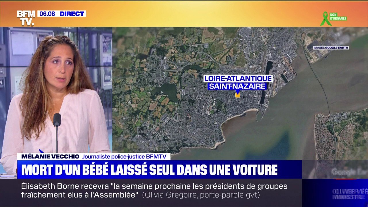 Un bébé retrouvé mort après avoir été laissé seul plusieurs heures à l'arrière d'une voiture à Saint-Nazaire