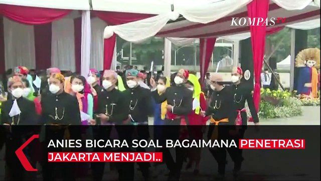 Anies di HUT DKI: Jakarta Menuju Kota Global, Gunakan Standar Kota Global Dunia