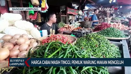 Harga Cabai Masih Tinggi, Pemilik Warung Makan Mengeluh