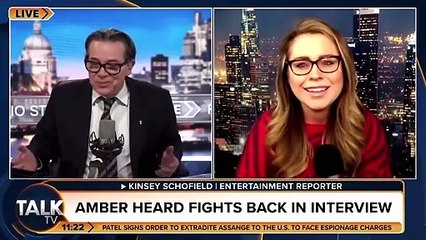 TV Host Laughs And Humiliates Amber Heard On Air After THIS