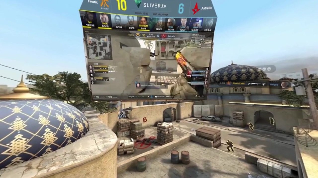 E-Sport in VR - Trailer stellt die Zuschauer-Oberfläche für das Turnier IEM Oakland vor