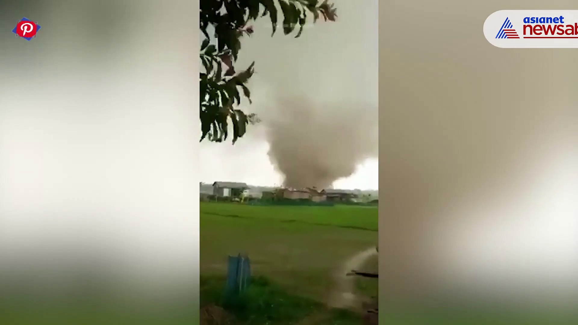 WATCH: Tornado hits Assam’s Barpeta district