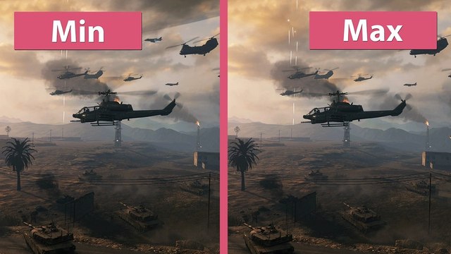 Call of Duty: Modern Warfare Remastered - Minimale und maximale Details im Grafik-Vergleich