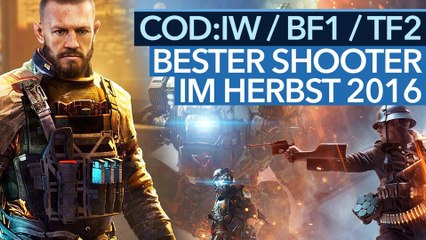 CoD Infinite Warfare vs. Battlefield 1 & Titanfall 2 - Welcher ist der beste Shooter im Herbst 2016?