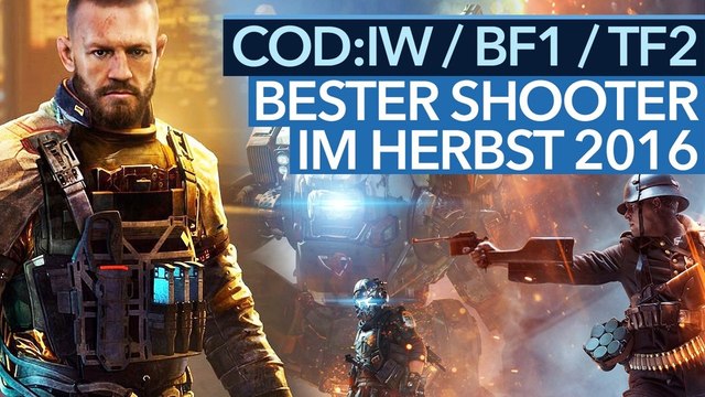 CoD Infinite Warfare vs. Battlefield 1 & Titanfall 2 - Welcher ist der beste Shooter im Herbst 2016?