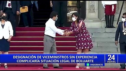 Dina Boluarte mantiene en sus cargos a viceministros que no cuentan con los requisitos
