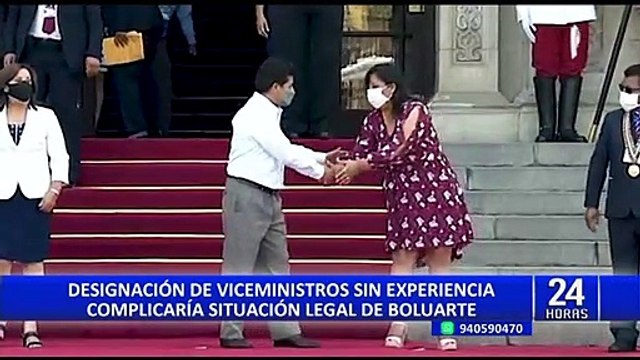 Dina Boluarte mantiene en sus cargos a viceministros que no cuentan con los requisitos