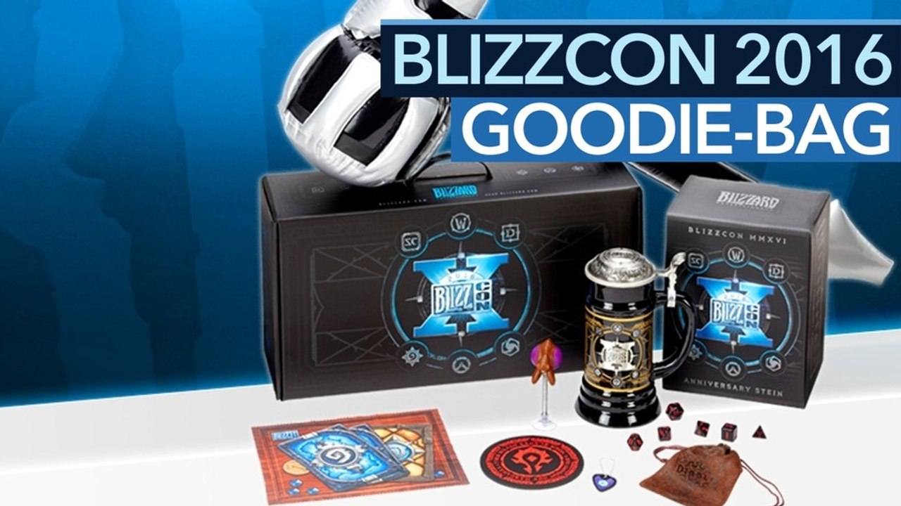 Blizzcon 2016 Goodie-Bag - Unboxing der Fan-Schatztruhe