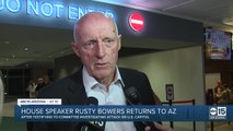 House Speaker Rusty Bowers speaks to ABC15 after testifying about 2020 election