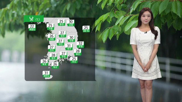 [날씨] 오늘까지 무더위 기승...내일 전국 장맛비 / YTN
