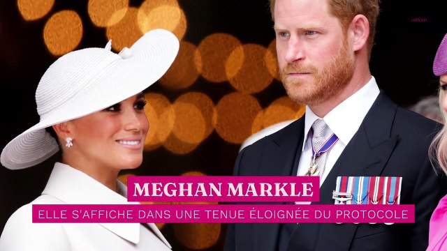 Meghan Markle s'affiche dans une tenue définitivement très éloignée du protocole